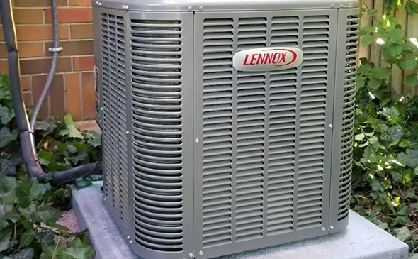 Residential AC system setup in Austin, TX, for optimal cooling.